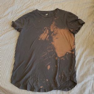 Dark grey and brown shirt